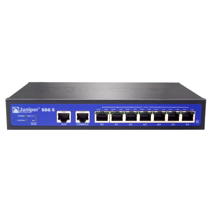 Usato Juniper Ssg 5 Firewall 7 Port (Hardware) 0,09 Gbit/S