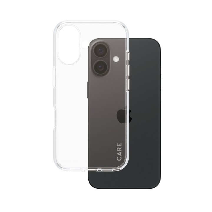 Usato Cover Panzerglass Trasparente Urban Combat W. Clear Frame iPhone 16