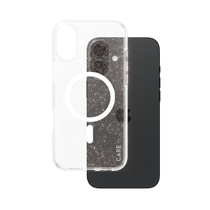 Usato Cover Panzerglass Urban Combat Star Lit W. White Magsafe iPhone 16 Plus
