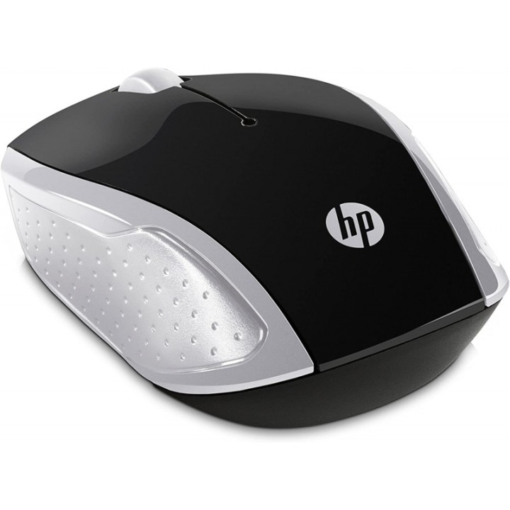 Mouse HP PC 200 Wireless, Tecnologia LED Rosso, Laser Fino a 1000 Dpi, 3