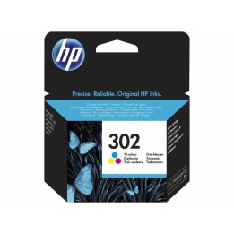 Cartuccia HP F6U65AE-302 Colore per Officejet F5R95B F5S40B Mvs