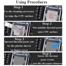 Pasta Dissipazione Calore High Professionale per CPU e GPU - Elevata
