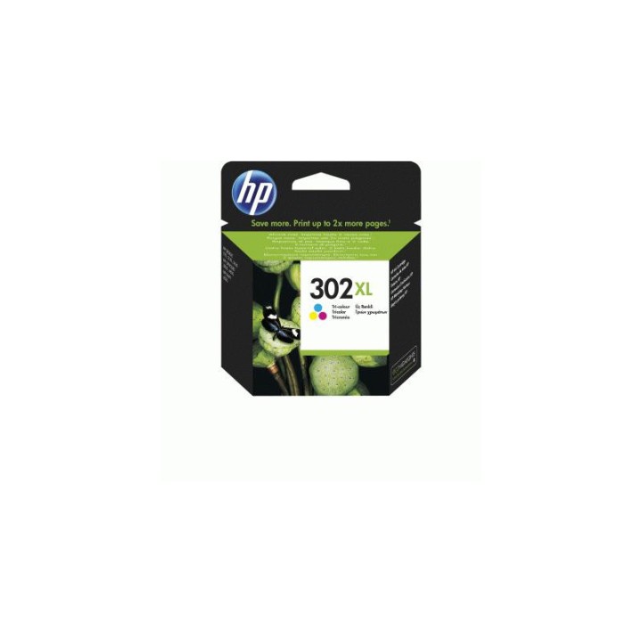 Cartuccia HP 302XL Colore F6U67AE per Officejet F5R95B F5S40B Mvs