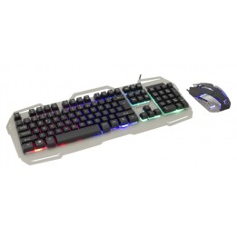 Kit Gaming Combo Mouse e Tastiera Apache 2 Tastiera Standard con Layout