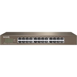Switch 24P LAN 10/10/1000M Tenda TEG1024G Desktop - Metallo - Garanzia 3 Anni