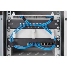 Digitus Switch Gigabit Ethernet da 8 Porte a 10 Pollici, Gestito L2 +