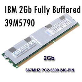 Usato Memoria RAM per Server 4GB DDR2 Dimm 667MHZ 240 Pin PC2-5300 CL4 SDRAM
