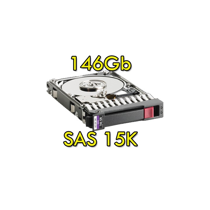 Usato Hard Disk per Server HP SAS 2.5 146GB 15K Hot Swap per Proliant DL ML BL