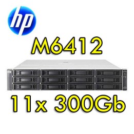 Usato Storage HP M6412A Fibre Channel Drive Enclosure AG638-63011 con 3.6 Tera