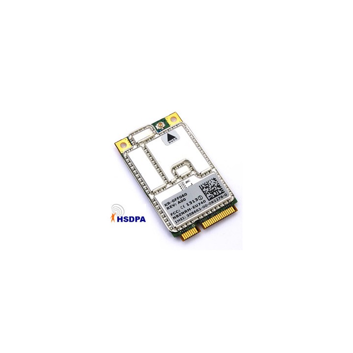 Usato Scheda 3G Dell Hsdpa Nbznrm-EU740 Umts Mini PCI per Portatili