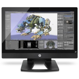 PC All-in-One HP Xeon e3-1200 v3 16GB 256GB SSD 27" Win 10 Pro Grade B Usato
